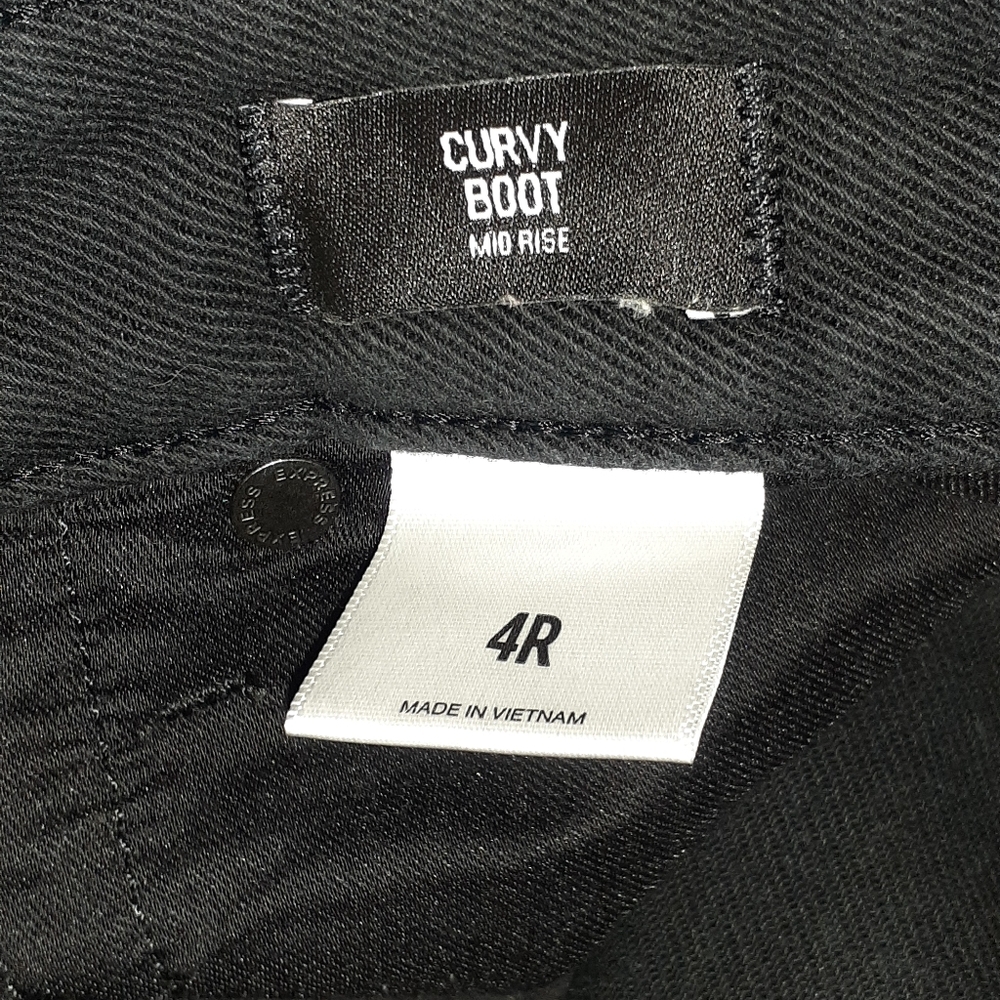 Women's Express Mid Rise Bootcut Jeans - Picture 6 of 6